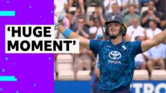 Did Bethell Just Hit His First Professional Century with a Boundary?