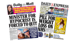 Is the Minister for Hypocrisy Promoting Weight Loss Pills on the NHS?