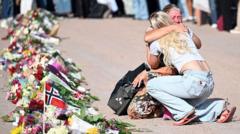 Norwegians lay flowers at palace as King Harald's condition worsens