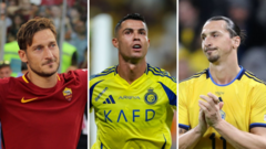 Football’s best 40-year-olds as Ronaldo joins illustrious list