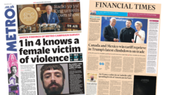 The Papers: ‘Crossbow maniac’ and ‘show of unity’ for Ukraine