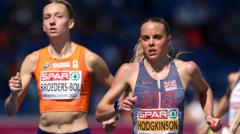 Hodgkinson into 800m final and Werro through despite nasty fall