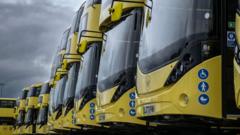 Hundreds of bus drivers balloted over strike action