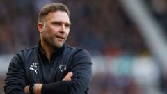 Rams boss Eustace reacts to defeat at Leicester