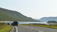 Three seriously injured after Highland motorbike crash