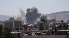 US says 'specific steps' agreed to end Syria violence after Israeli strikes hit Damascus