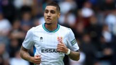 Harris returns to Luton after Tranmere loan