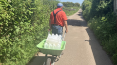 Turn our taps back on, allotment holders say