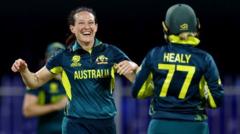 Australia thrash Kiwis with dominant bowling display