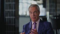 Farage shifts on two-week small boats pledge