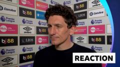 Andrew admits Brentford had some ‘luck’ after draw at Bournemouth