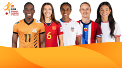 BBC Women’s Footballer of the Year nominees revealed