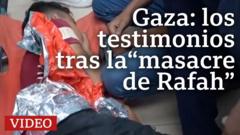 Los testimonios tras la "masacre de Rafah"