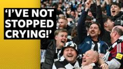 Emotional Newcastle fans reflect on historic win