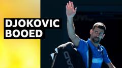 Djokovic booed off court after retiring with injury