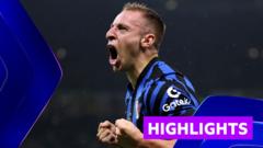 Inter beat Barcelona in epic Champions League semi-final