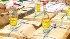 Risking death to smuggle alcohol past Somali Islamists