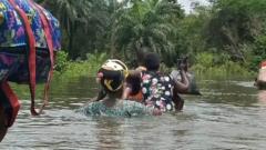 Flood victims