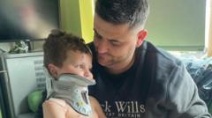 Boy seriously injured in motorbike hit-and-run 'not the same child he used to be'