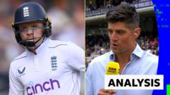 ‘He’s really struggling’ – Cook on Pope’s poor form