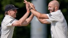 Gloucs wrap up 10-wicket win at Derbyshire