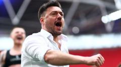 ‘Like nothing I’ve ever felt’ – AFC Wimbledon boss Jackson on play-off win
