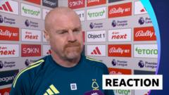 Mistakes cost Forest but Dyche can't question players