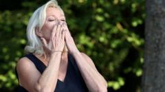 France's Marine Le Pen, who brought hard-right National Rally to cusp of electoral success
