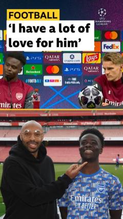 Saka, Odegaard and messages from legends