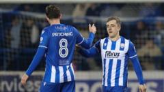 Coleraine defeat Blues as Glens win and Larne held