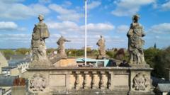 Mystery over college statues missing for 200 years