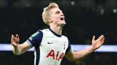 ‘Bergvall is headline act as young Spurs show incredible maturity’