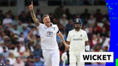 'Jaiswal is gone!' - Carse gets early wicket to put pressure on India