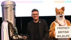 A fox, a gannet and an intergalactic space warrior - why UK election candidates dress up
