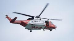 Search operation under way after fishing boat sinks