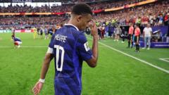 Who has been eliminated from the World Cup?