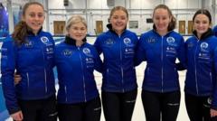 Scotland women join men in Euro curling knockouts