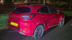 Car going wrong way down M6 ‘inches from crash’