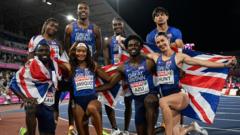 Azu starts Team GB's historic night of sprint golds