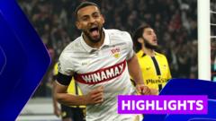 Stuttgart crush Young Boys to boost knockout qualification hopes