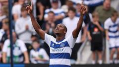 QPR forward Kone makes Ivory Coast debut