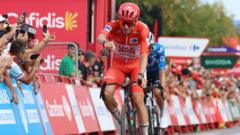 Pogacar fights off Mas challenge to win stage six