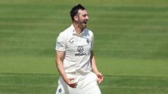 Middlesex still in promotion hunt after win at Derby