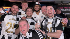 ‘The party’s not over yet’ – inside Newcastle’s celebrations