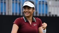 Can Raducanu Overcome Emotional Struggles to Advance in Eastbourne?