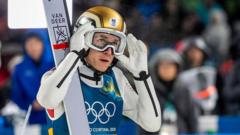 Ski jumper disqualified for wearing oversized boots
