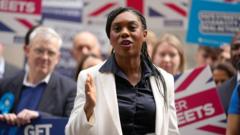No leadership pressure on Badenoch despite Tory losses