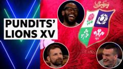 Warburton & Barclay pick Lions XVs after Six Nations week one