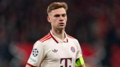 Kimmich signs Bayern extension until 2029