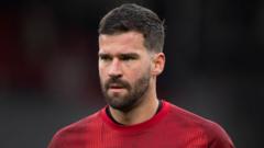 Alisson ‘happy’ at Liverpool after Saudi interest